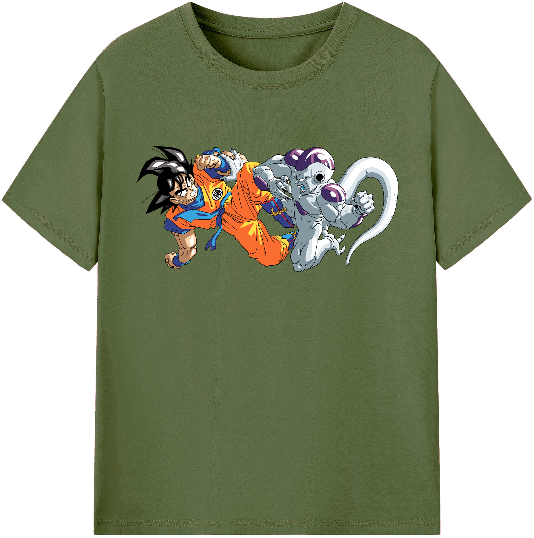 （画像用） ドラゴンボール 孫悟空（そん ごくう）Son Goku カカロット DRAGON BALL Kakarotto 綿100％半袖Tシャツ（フロントプリント）